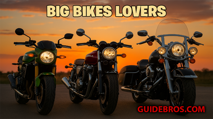 🏍️ Big Bikes: Power, Freedom & Lifestyle on Two Wheels