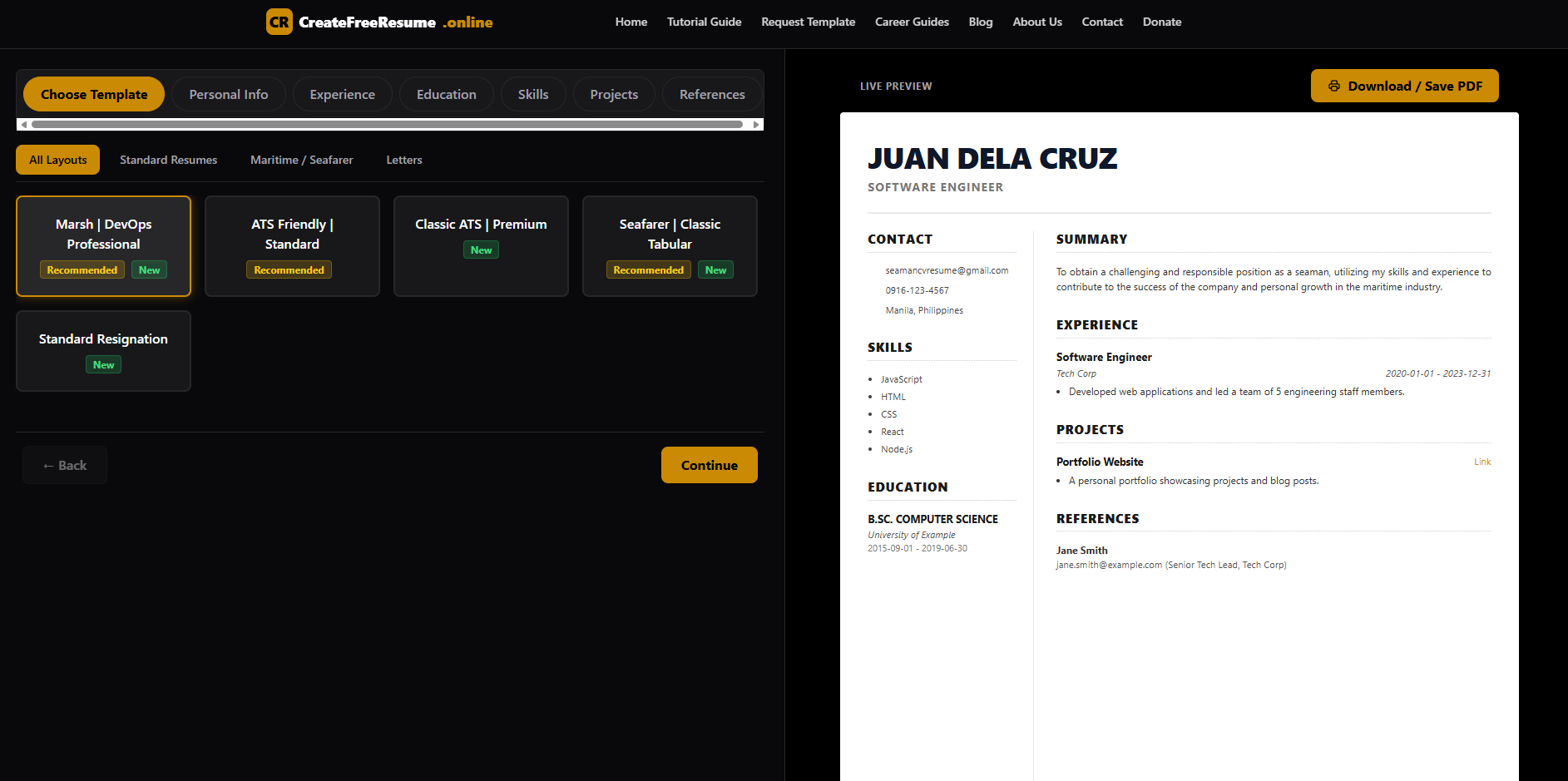 Create a Free Resume Online and Build a Strong Job Application