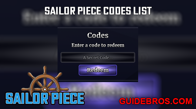 Sailor Piece Codes