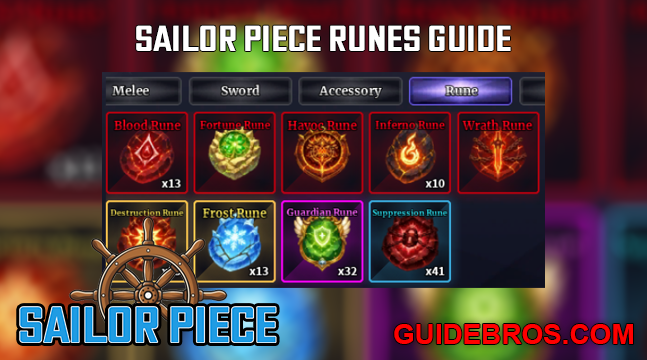 Sailor Piece Runes Guide