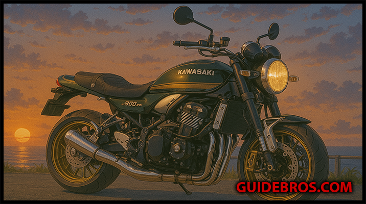 🏍️ Kawasaki Z900RS – Retro Style Meets Modern Power