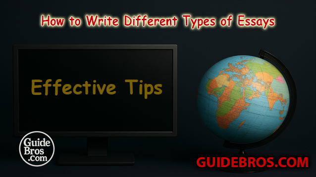 How to Write Different Types of Essays - Effective Tips
