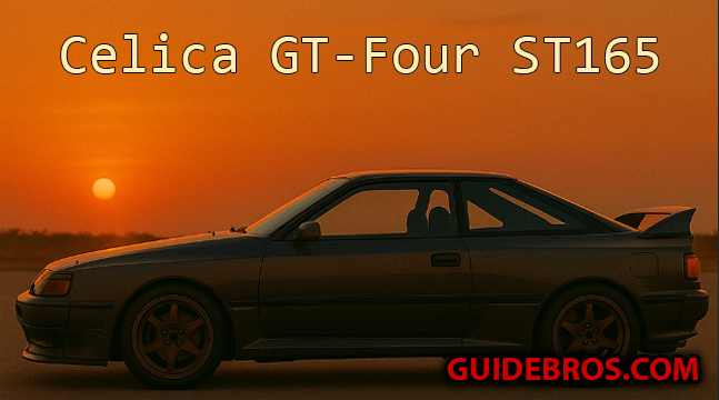 Toyota Celica GT-Four ST165 Guide