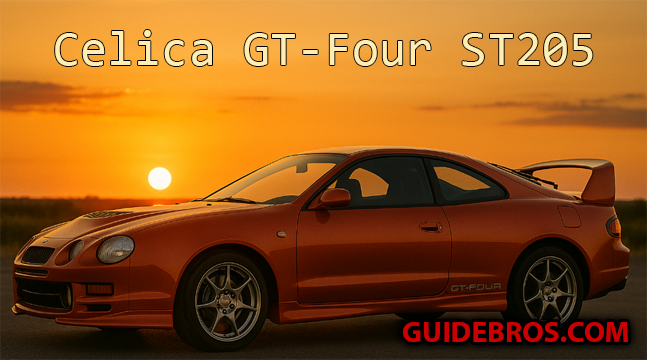 Toyota Celica GT-Four ST205 Guide