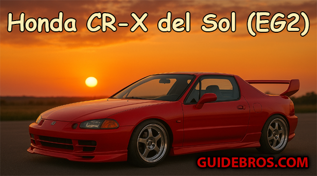Honda Cr-X Del Sol (EG2) Guide