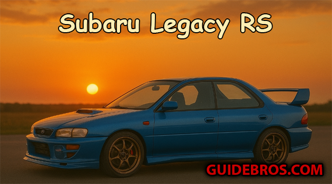 Subaru Legacy RS Guide