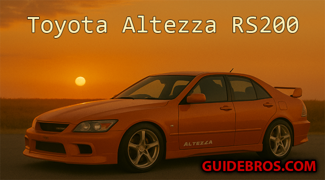 Toyota Altezza RS200 Guide
