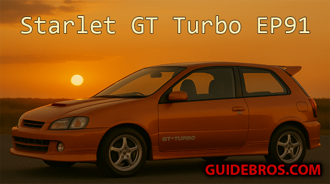 Toyota Starlet GT Turbo EP91 Guide