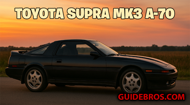 Toyota Supra A70 (MK3) Review | Specs, Performance, and Buyerâs Guide ðð¥