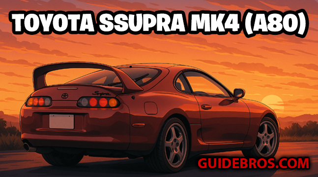 ð Toyota Supra Mk4 (A80) â Full Specs, Performance & Why It's a JDM Icon