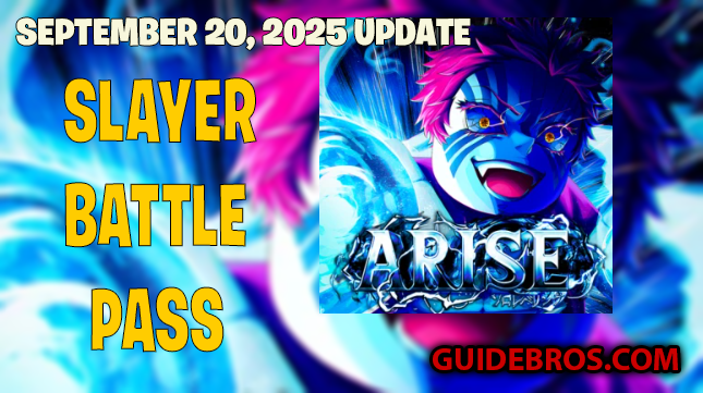 Slayer Battle Pass and Infinite Castle Update September 20, 2025 Full Guide