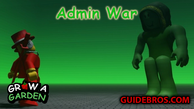 Admin War + Beanstalk pt.2 Update - Grow a Garden