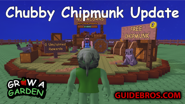 Chubby Chipmunk Update - Grow a Garden