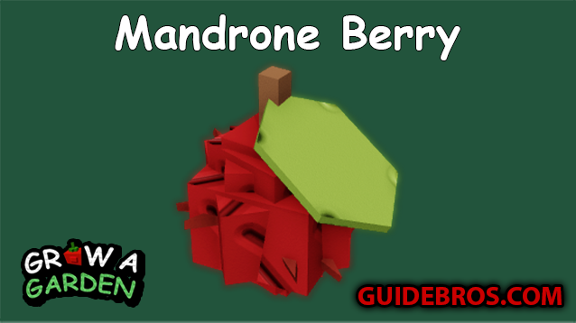 Mandrone Berry Seed Guide in Roblox Grow a Garden