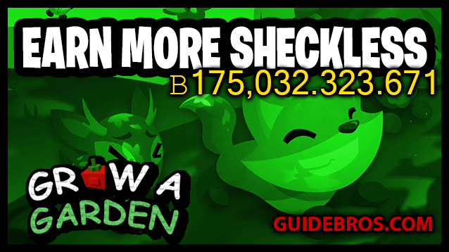 Maximize Sheckles & Crop Profit