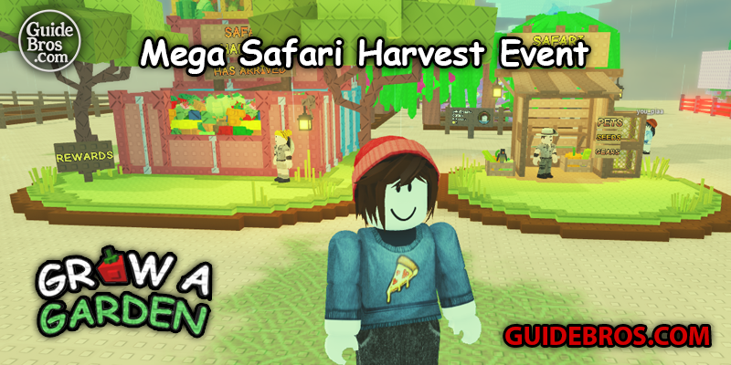 Mega Safari Harvest Event - Grow a Garden