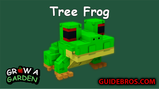 Tree Frog Pet Guide in Roblox Grow a Garden