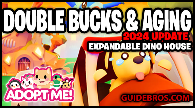 Adopt Me! May 2024 Update: Double Bucks, Dino House & More