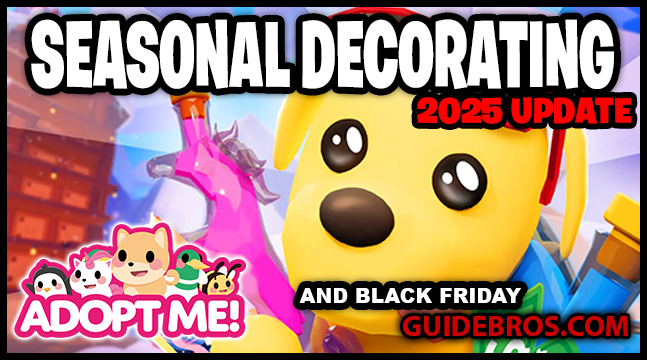 Adopt Me November 2024 Update: Seasonal Packs, Black Friday Deals & Advent Calendar