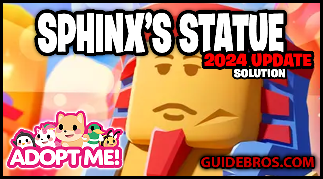 Adopt Me Desert Egg Update & Sphinx Statue Event (January 2024)