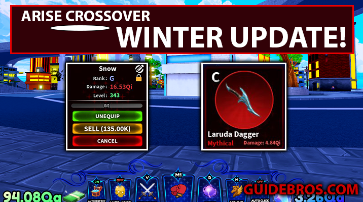 Arise Crossover Winter Update