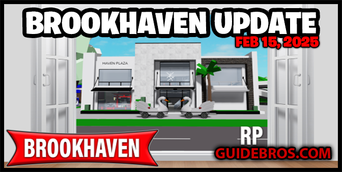 🏡 Brookhaven Update – Mall Remodel, Swan Car & Sweet New Tools!