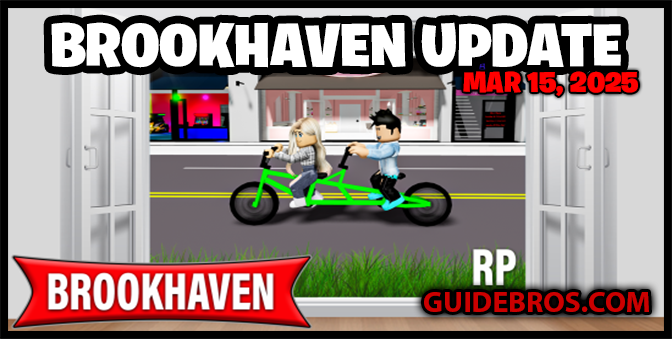 Brookhaven Update 🏡 | New Pastry Shop & Companion Bikes (March 15, 2025)