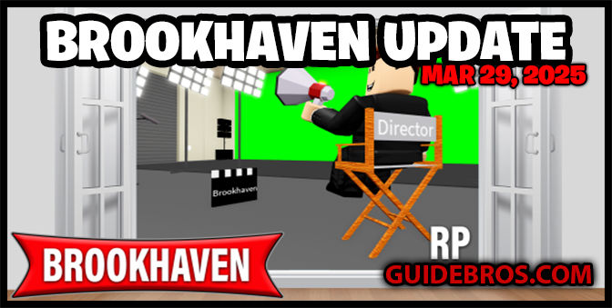 Brookhaven Movie Studio Update 🎬 | New RP Sets, Tools & Props!