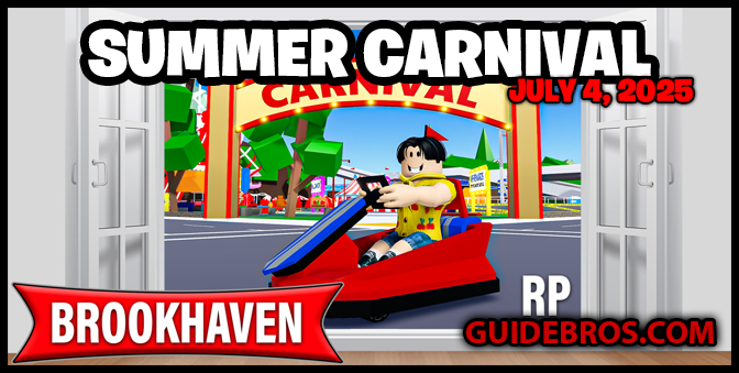 🎡 Brookhaven Summer Carnival is Here – Rides, Games & Prizes Await!