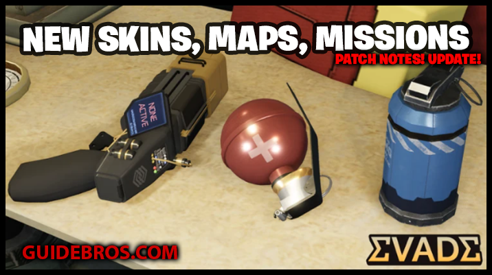 Evade Roblox Patch Notes – Skins, Missions, Maps & Game Updates