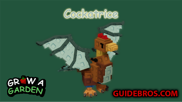 🐉 Cockatrice Pet Guide | Grow a Garden | How to Get & Abilities ✨