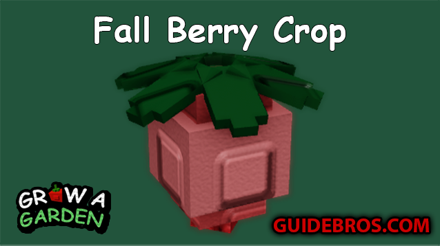 Fall Berry Plant/Seed Guide in Roblox Grow a Garden