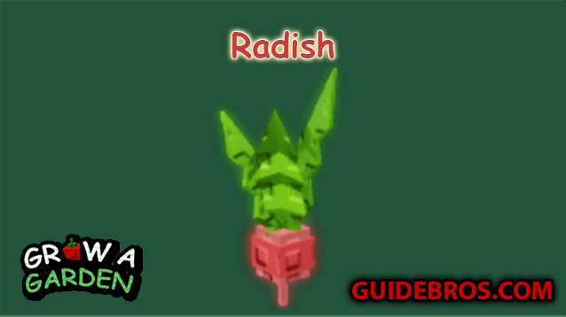 π± Radish Crop Guide in Grow a Garden π₯
