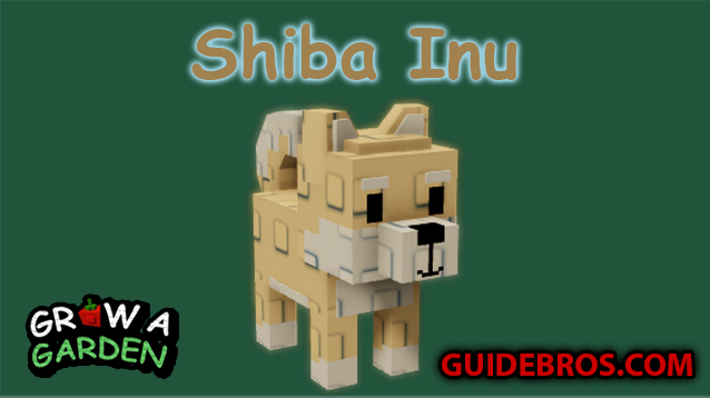 🐕 Shiba Inu Pet – Grow a Garden Zen Event Guide