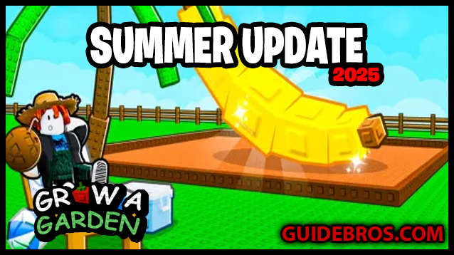 🌴 Grow a Garden - Summer Update is Here! New Pets, Seeds, Events & More! 🌞